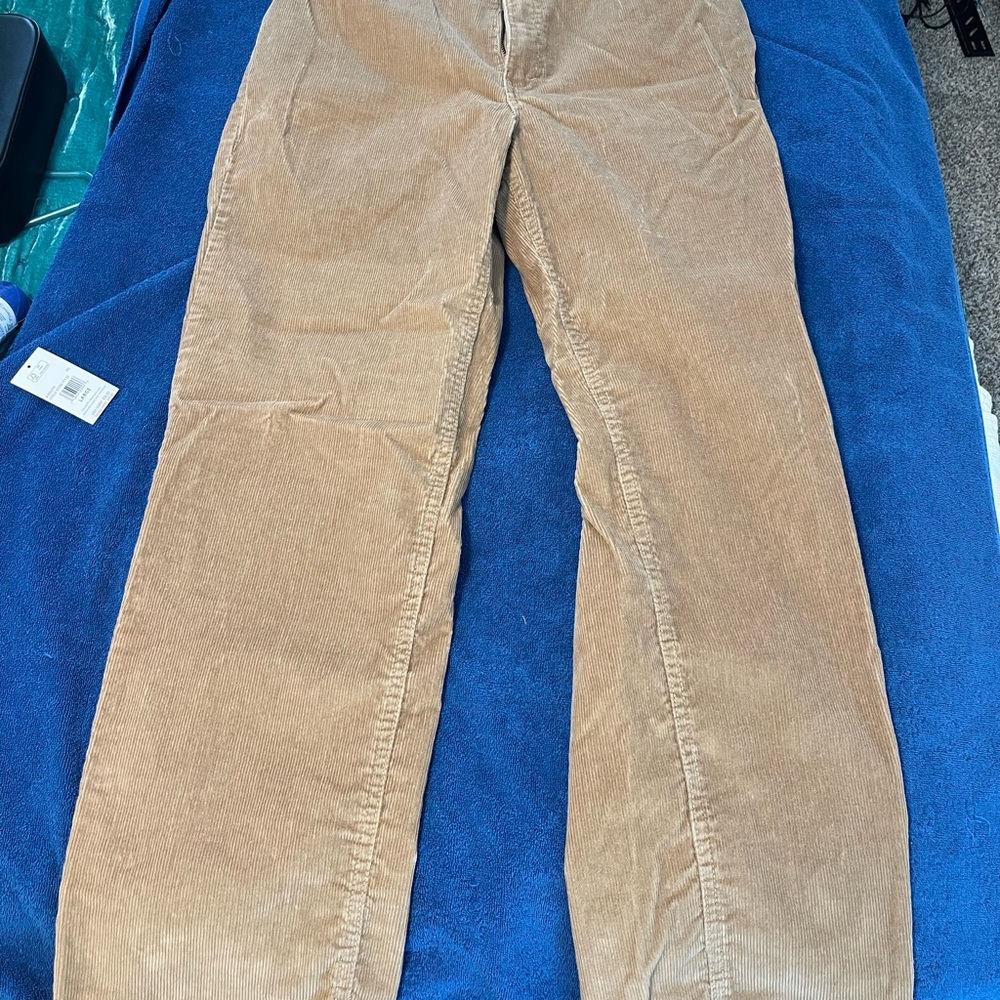 Tan Corduroy Pants- Eddie Bauer